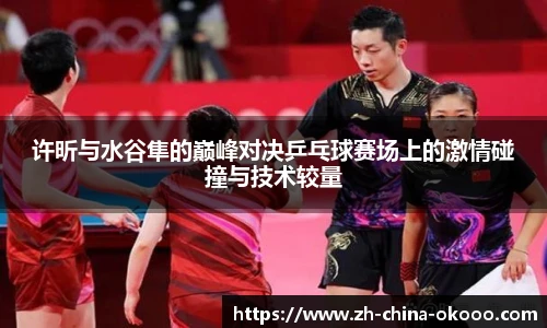 许昕与水谷隼的巅峰对决乒乓球赛场上的激情碰撞与技术较量
